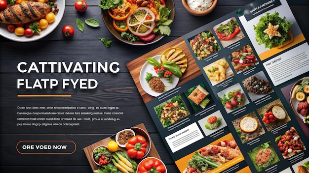 Zestaw potraw na stole